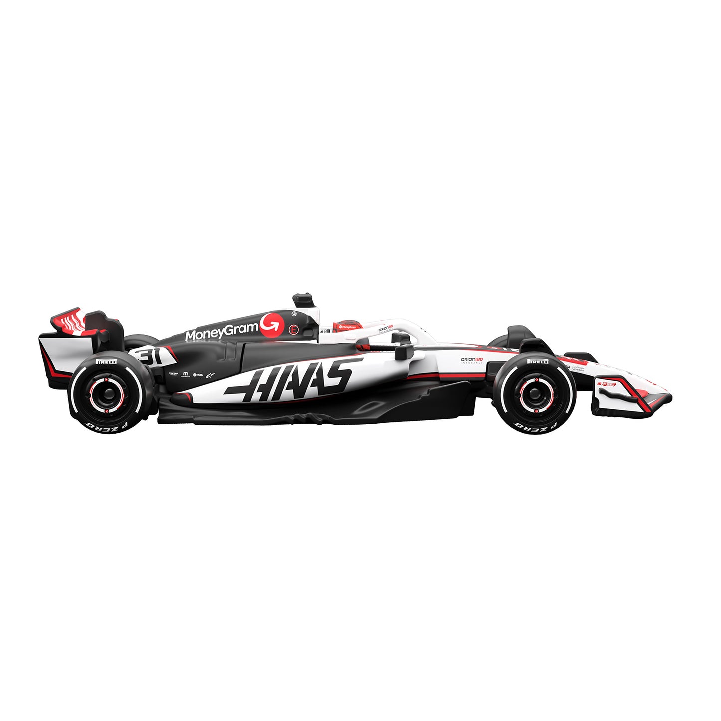 Hot Wheels Premium Collectible MoneyGram Haas F1® Team Car - Esteban Ocon