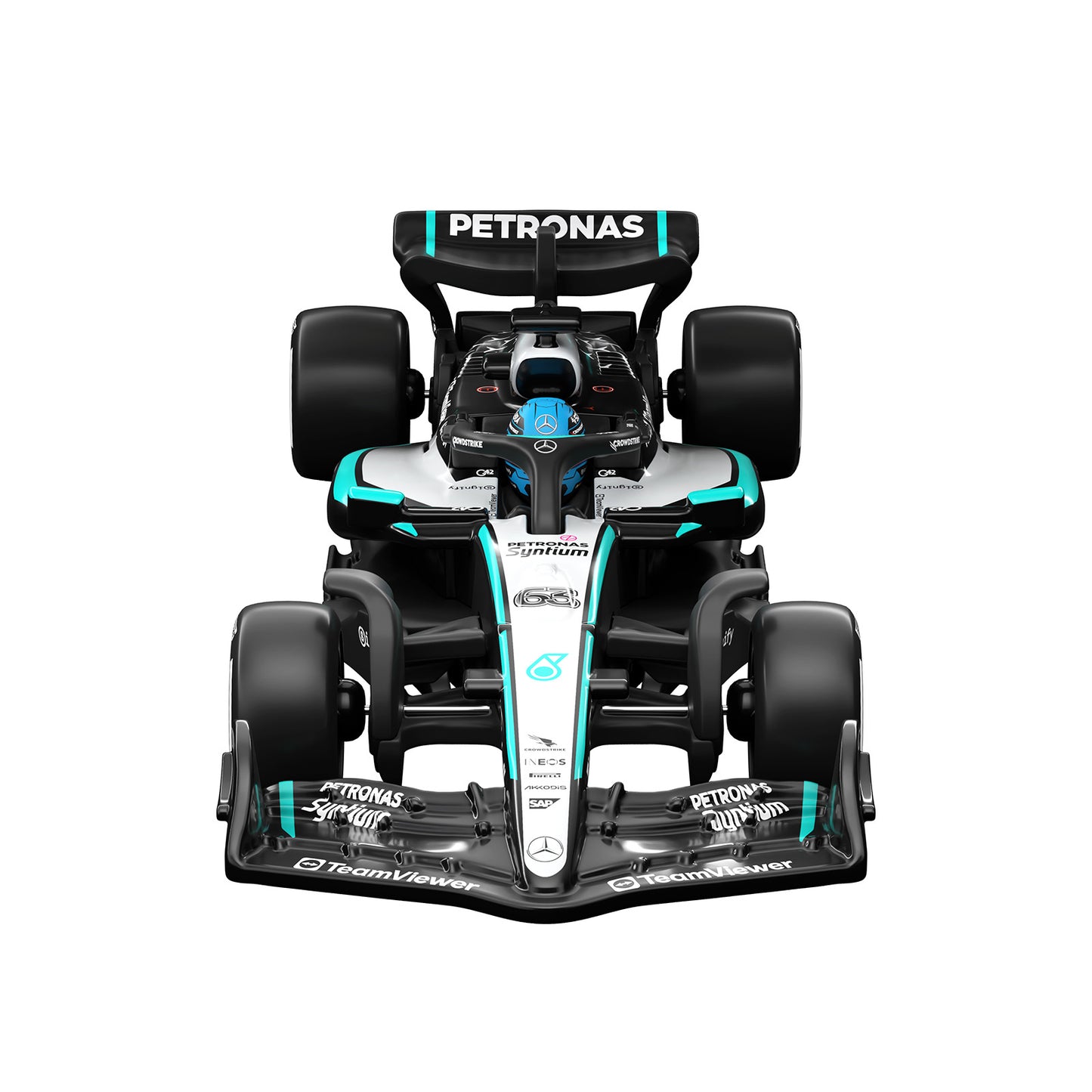 Hot Wheels Premium Collectible Mercedes-AMG PETRONAS Formula One™ Team Car - George Russell