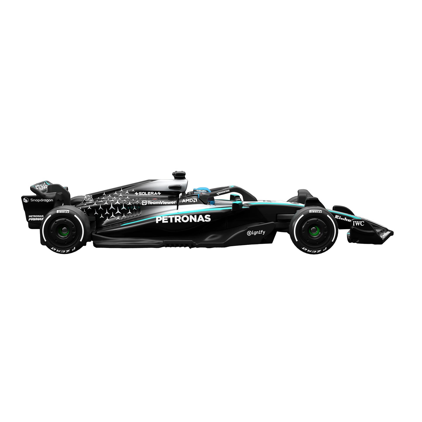 Hot Wheels Premium Collectible Mercedes-AMG PETRONAS Formula One™ Team Car - George Russell