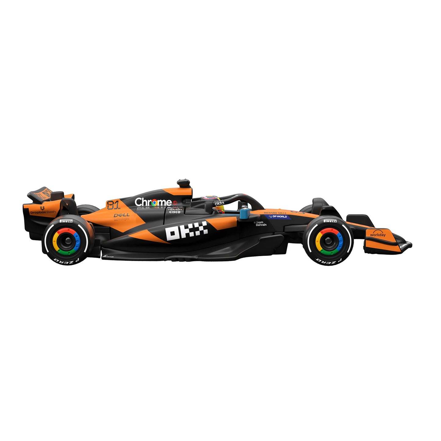 Hot Wheels Premium Collectible McLaren Formula 1® Team Car - Oscar Piastri