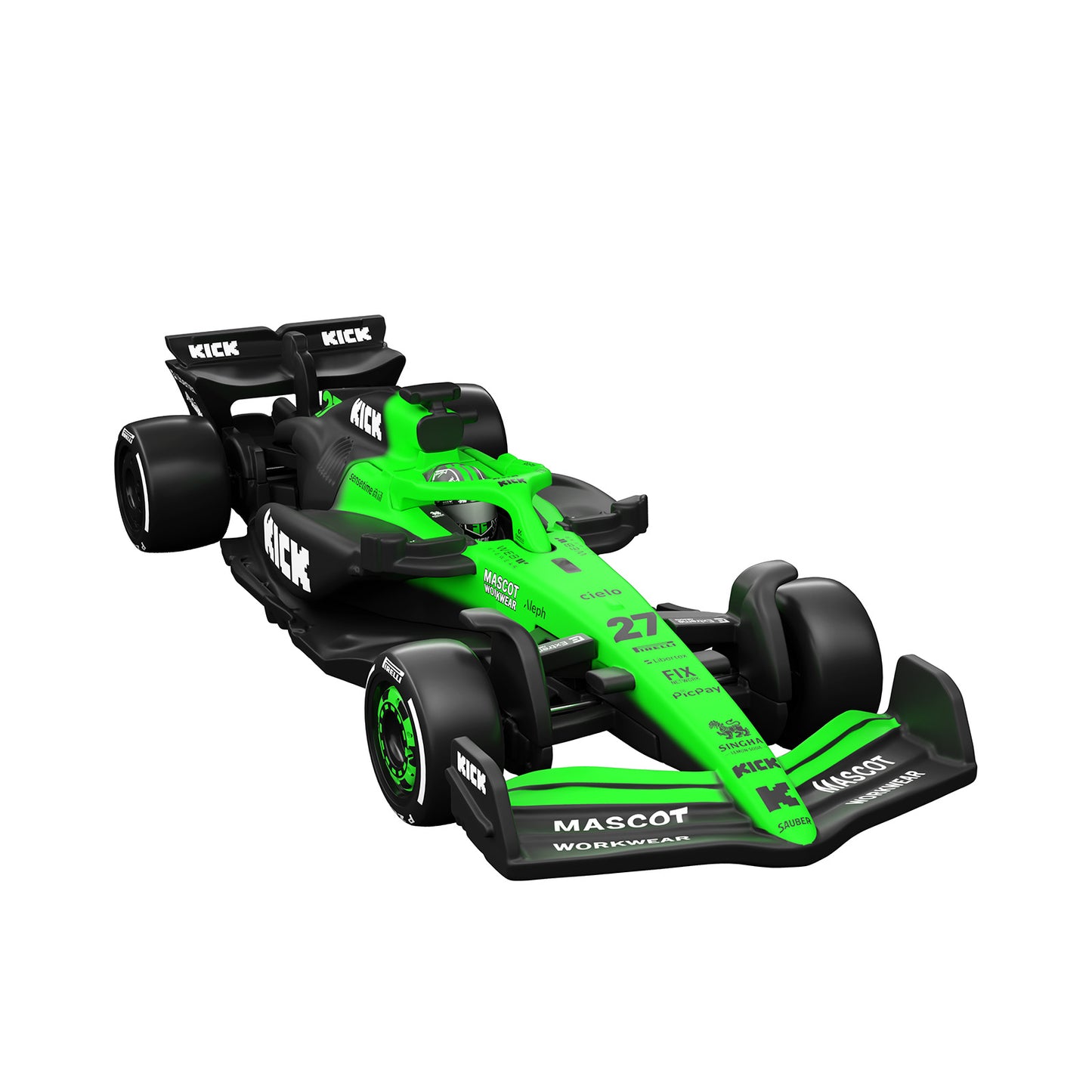 Hot Wheels Formula 1® Collectible Stake F1 Team Kick Sauber Team Car - Nico Hulkenberg