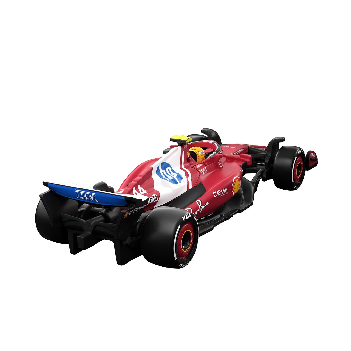 Hot Wheels Premium Collectible Scuderia Ferrari HP Car - Lewis Hamilton