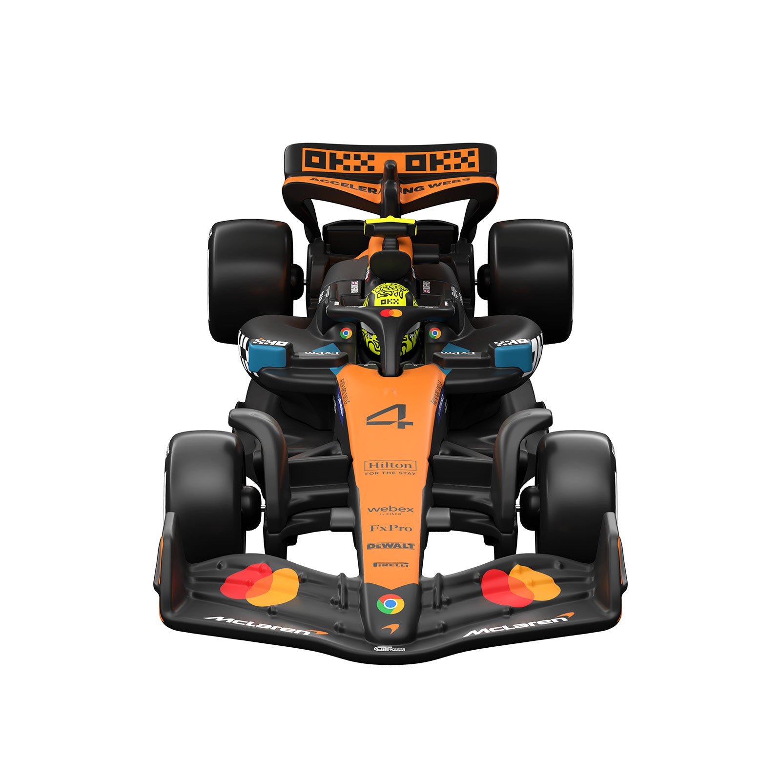 Hot Wheels Premium Collectible McLaren Formula 1® Team Car - Lando