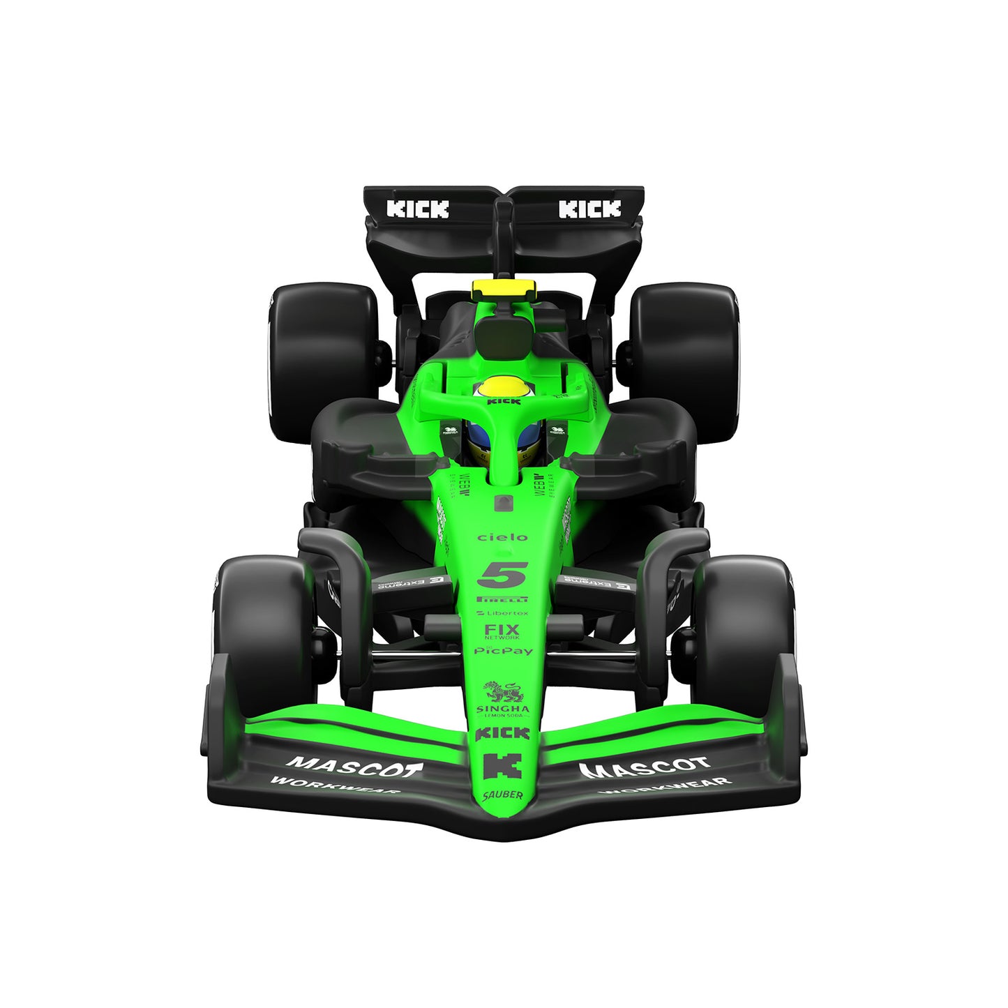 Hot Wheels Formula 1® Collectible Stake F1 Team Kick Sauber Team Car - Gabriel Bortoleto