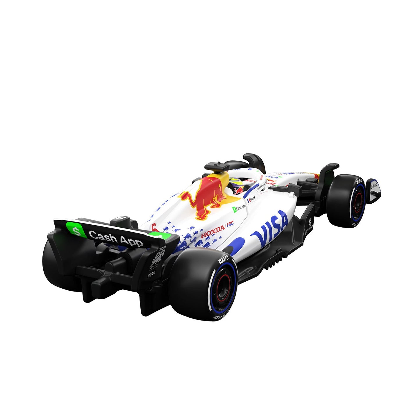 Hot Wheels Premium Collectible Visa Cash App Racing Bulls Formula One Team Car - Isack Hadjar