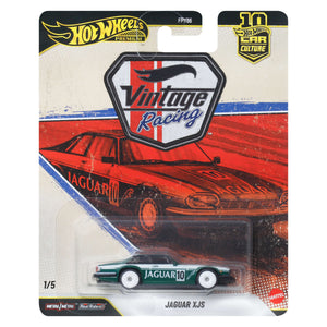 Hot Wheels Car Culture Premium 1:64 Scale Die-Cast Jaguar XJS Vintage Racing