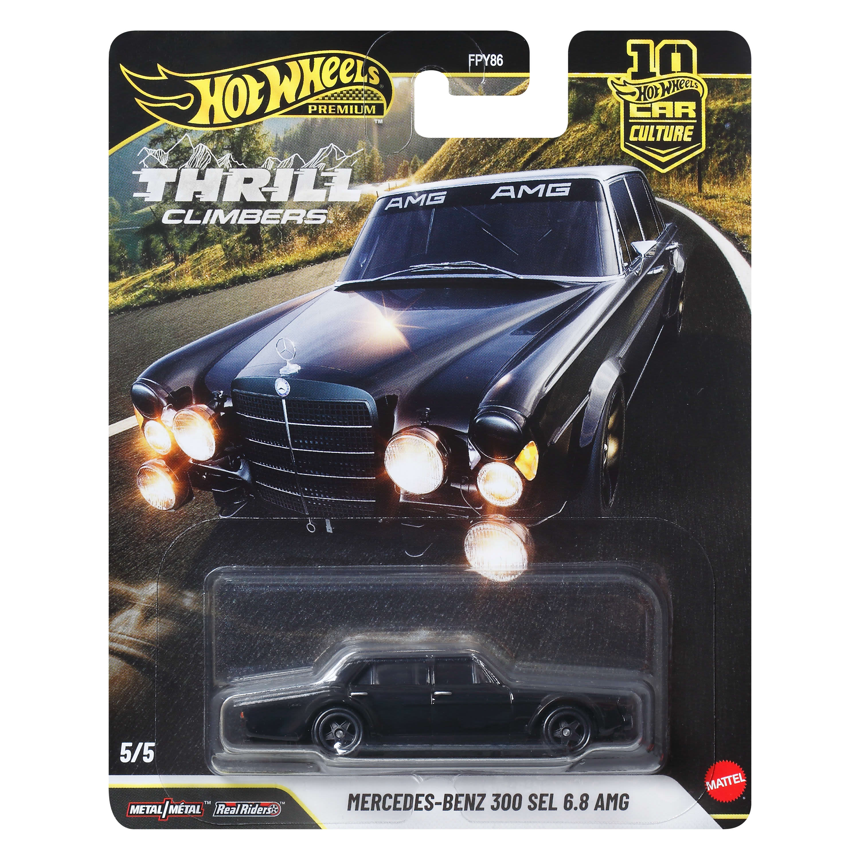 Hot Wheels Car Culture Premium 1:64 Scale Die-Cast Toy Mercedes
