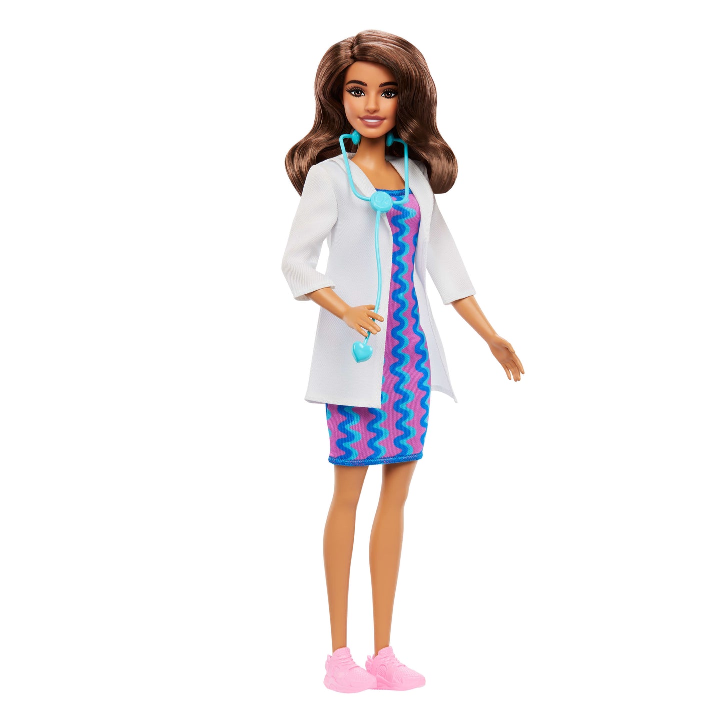 Barbie Careers Doctor Doll & Accessory, Fashion Doll Wearing Removable Look with Stethoscope