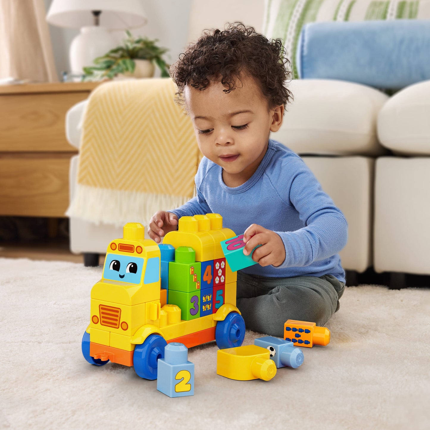 MEGA BLOKS  Build & Count Bus
