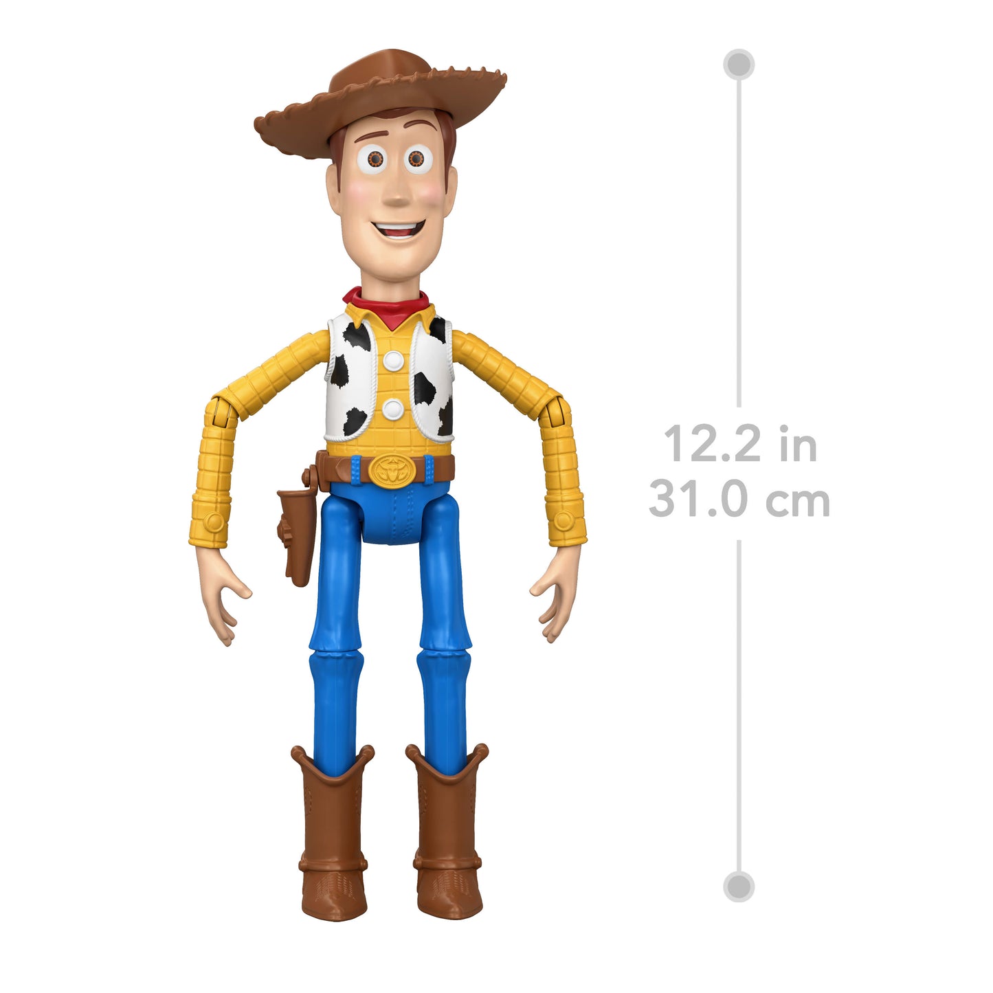 Disney and Pixar Toy Story 5 Running Woody Action Figure