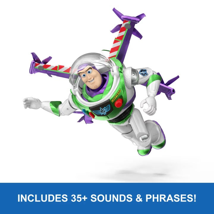 Disney and Pixar Toy Story 12” Flight Mode Hi-Tech Edition Buzz Lightyear