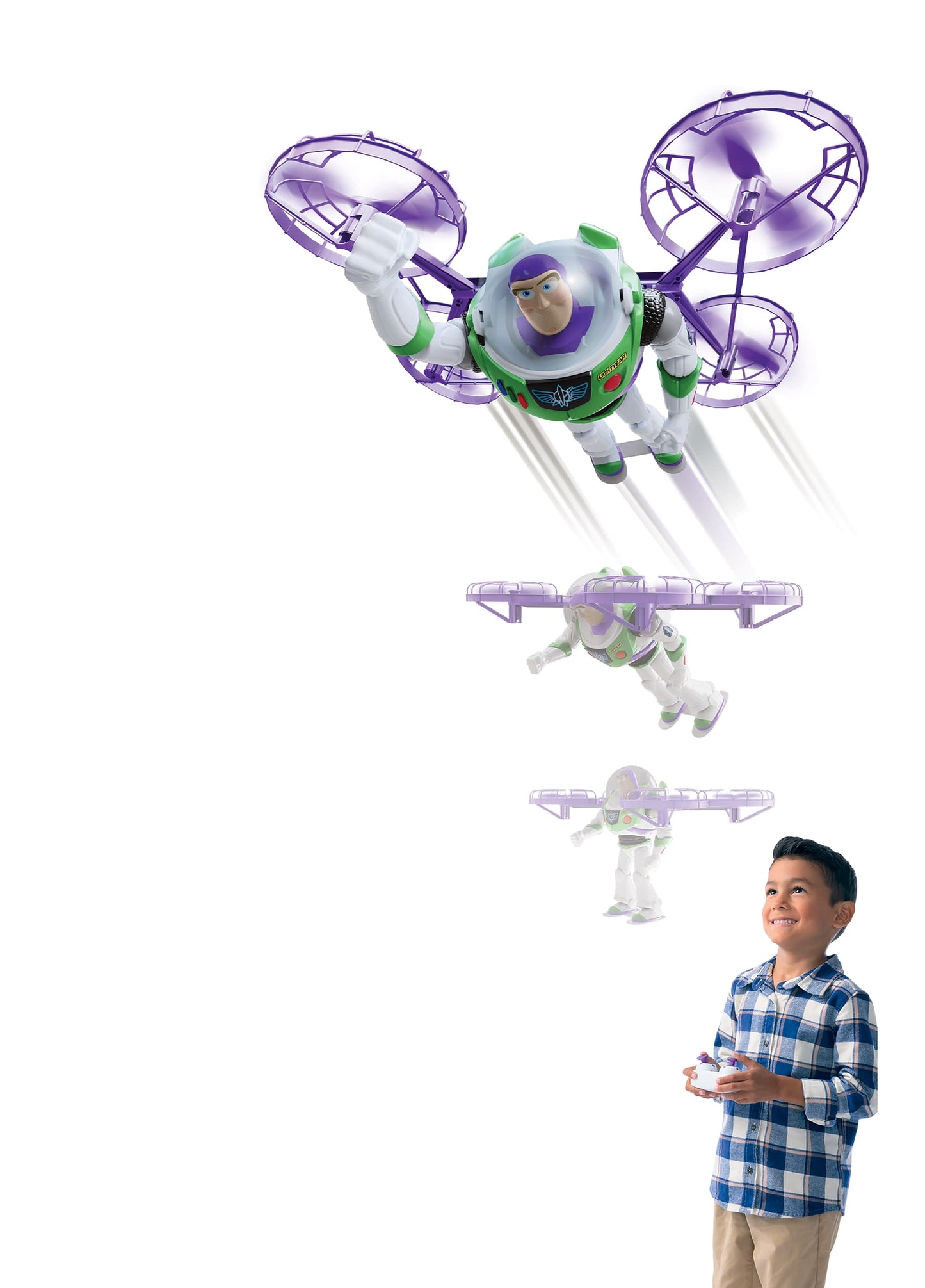Disney and Pixar Toy Story 5 Flying RC Hi-Tech Edition Buzz Lightyear