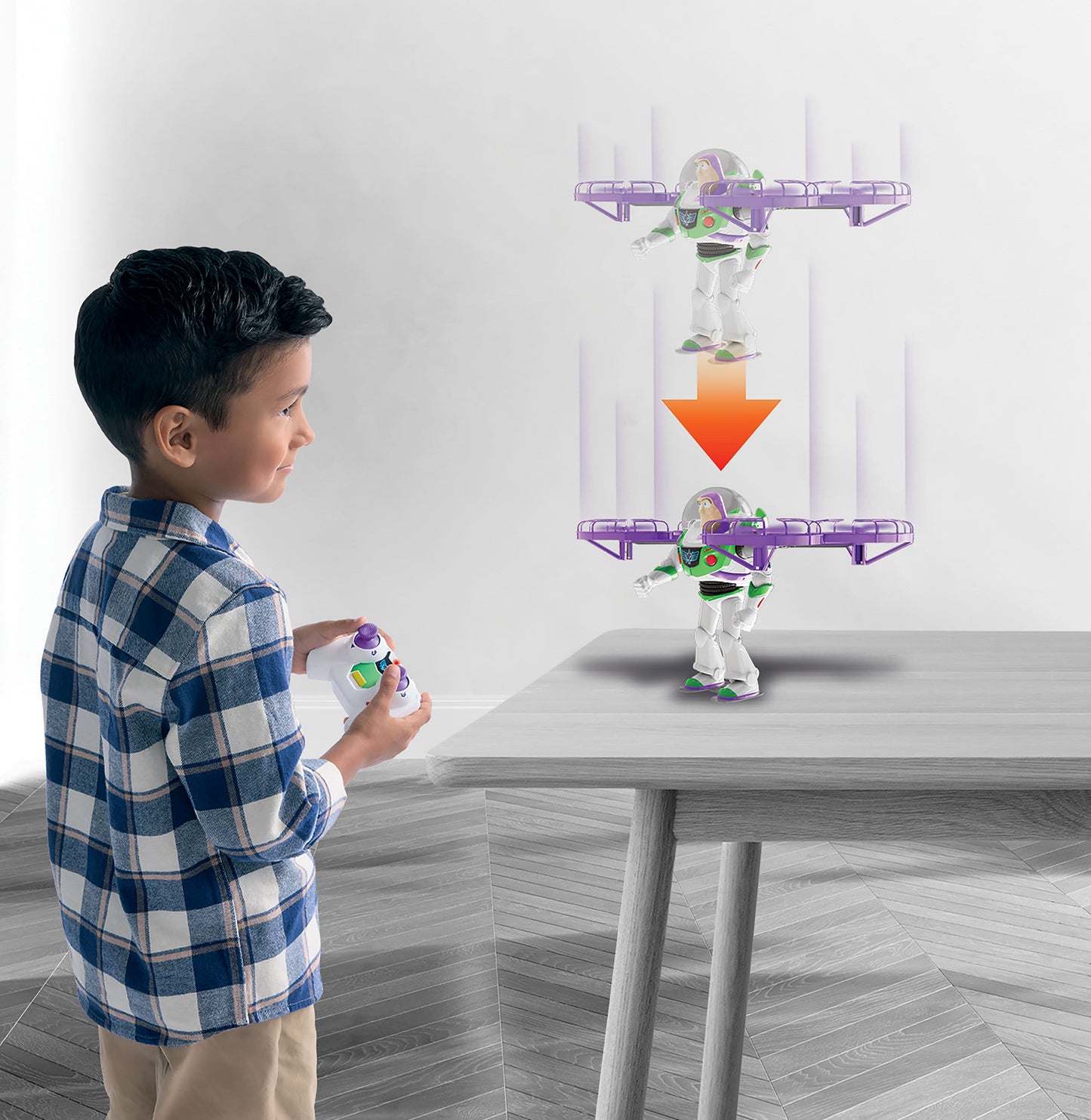 Disney and Pixar Toy Story 5 Flying RC Hi-Tech Edition Buzz Lightyear