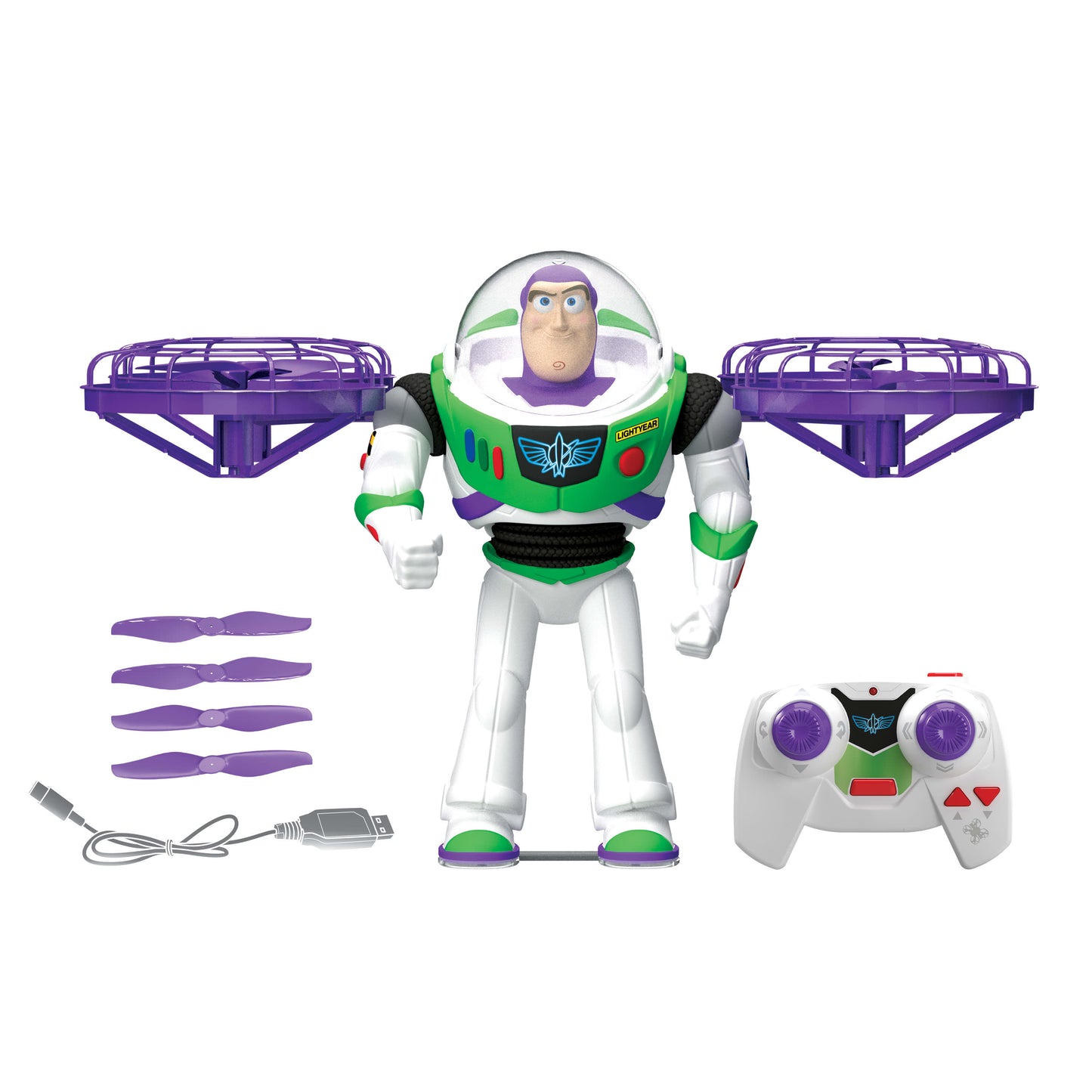 Disney and Pixar Toy Story 5 Flying RC Hi-Tech Edition Buzz Lightyear