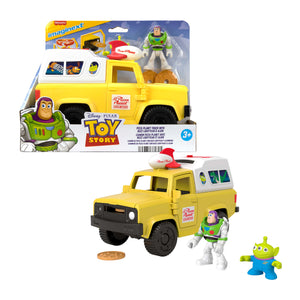 Imaginext Toy Story Pizza Planet Truck with Buzz Lightyear Alien Playset