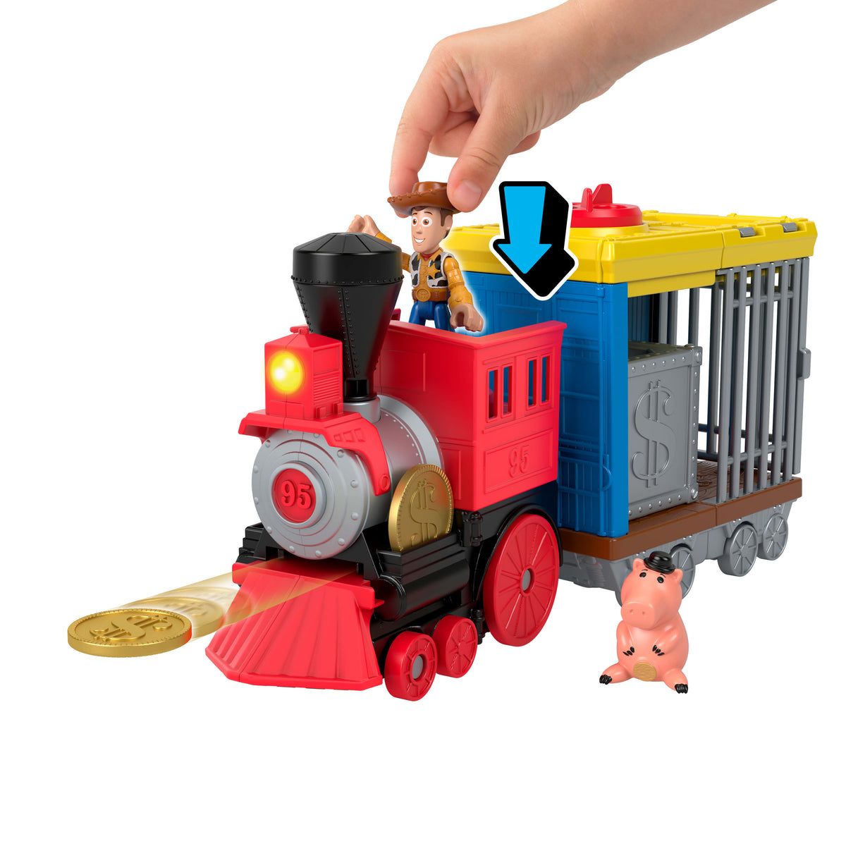 Imaginext Toy Story Woody's Western Train