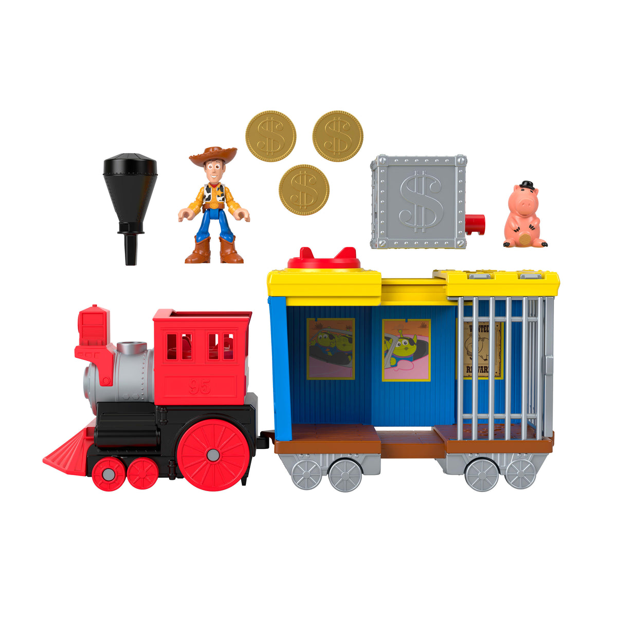 Imaginext Toy Story Woody's Western Train