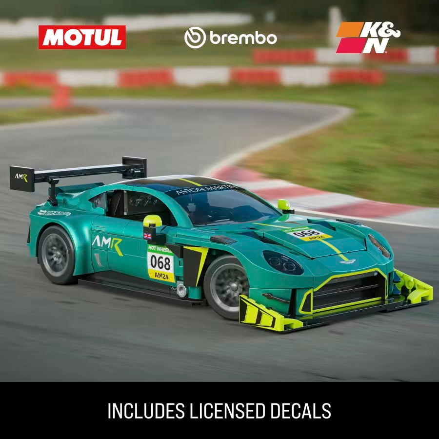 Mattel Brick Shop Hot Wheels ’24 Aston Martin Vantage GT3
