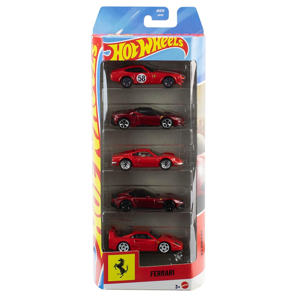 Hot Wheels Ferrari 5-Pack