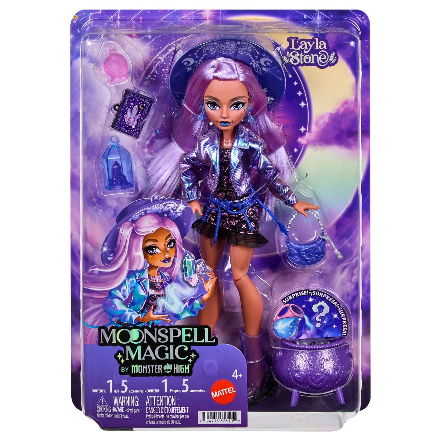 Moonspell Magic By Monster High Layla Stone Doll