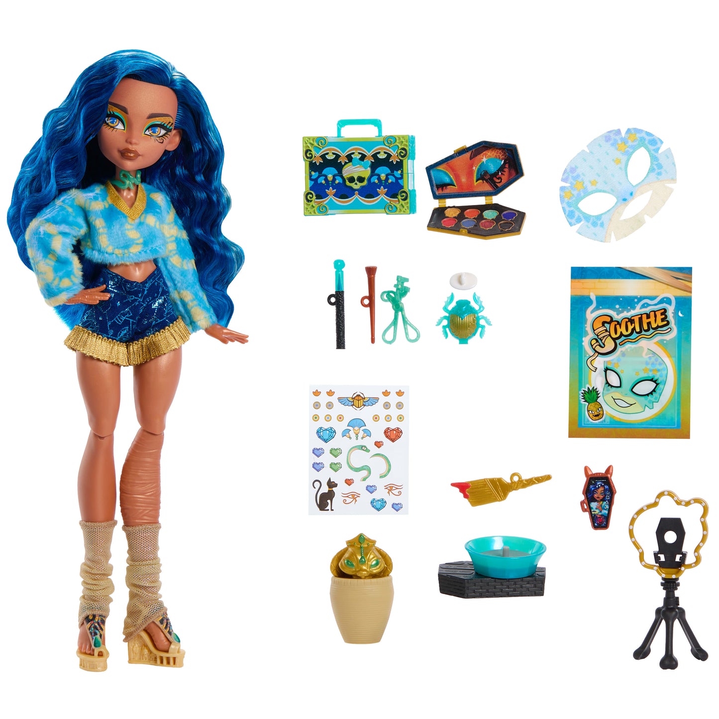 Monster High Self-Scare Secrets Cleo De Nile Doll