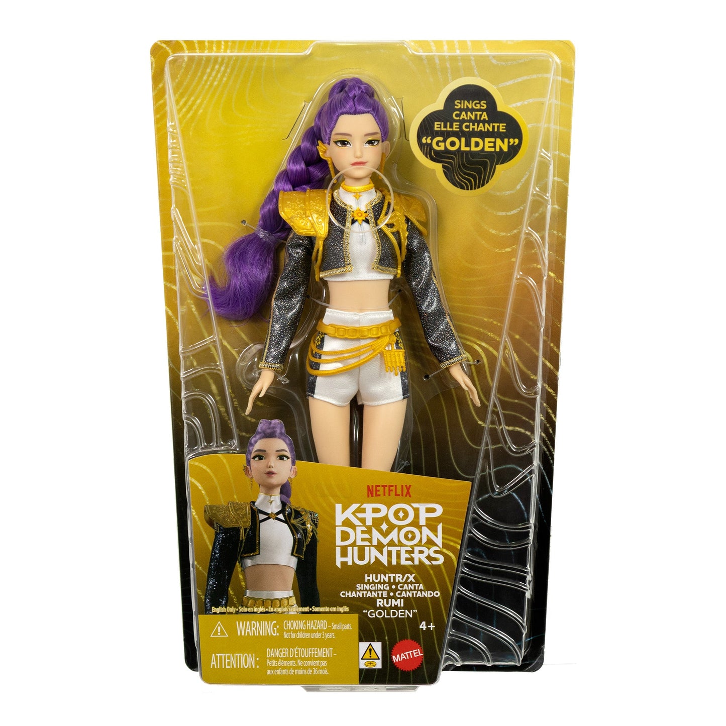 Mattel Creations KPop Demon Hunters Singing Rumi Fashion Doll