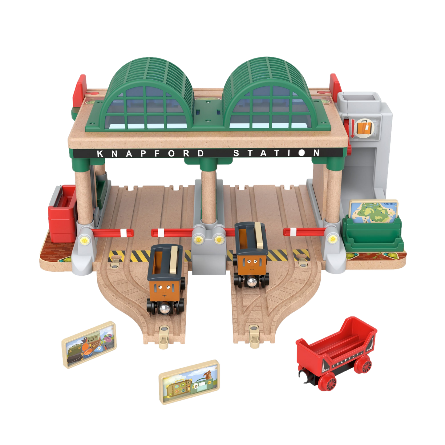 Fisher Price Thomas Friends Wooden Railway Knap ford Station