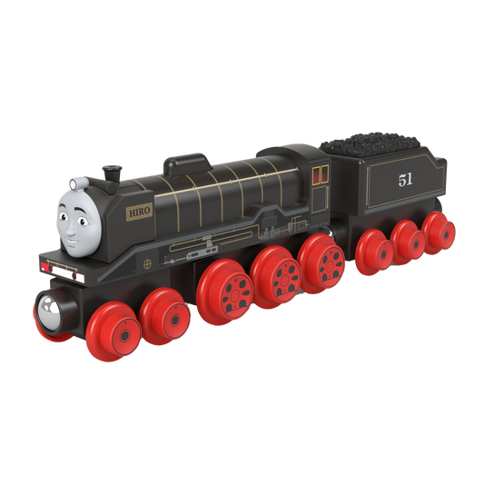Fisher-Price Thomas & Friends Wooden Railway Hiro Engine and Coal-Car