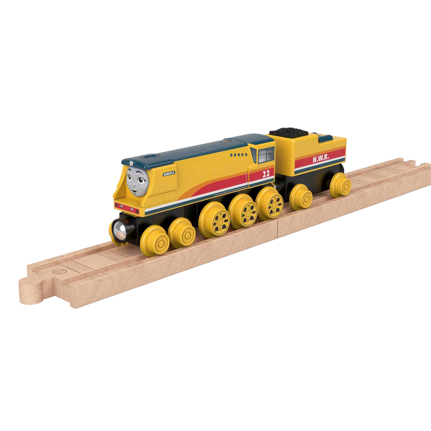 Fisher-Price Thomas & Friends Wooden Railway Rebecca Engine and Coal-Car