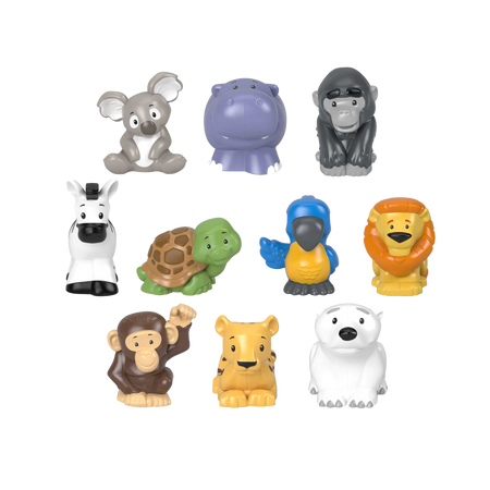Fisher Price Little People 10 Figure Animal Pack Shop Mattel Australia