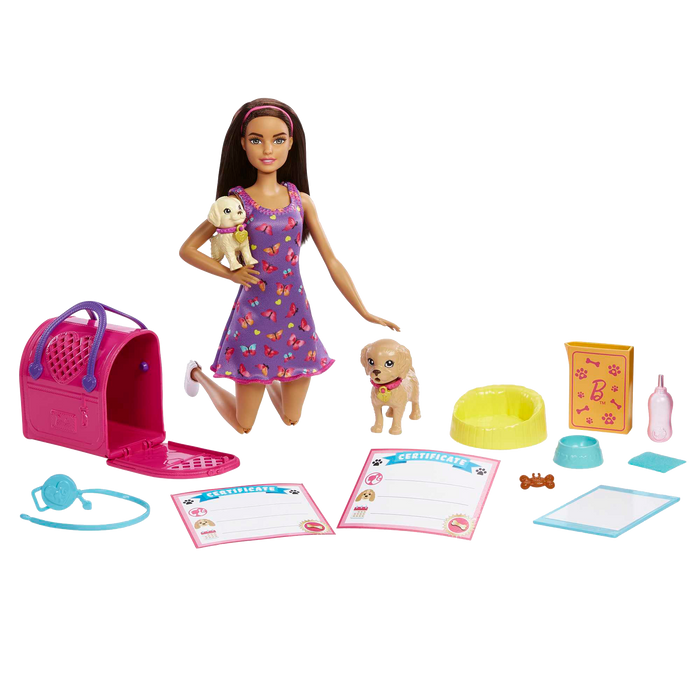 Barbie Pup Adoption Doll and Accessories