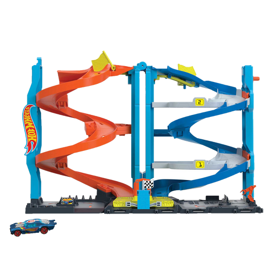 Hot Wheels City Transforming Race Tower, playset