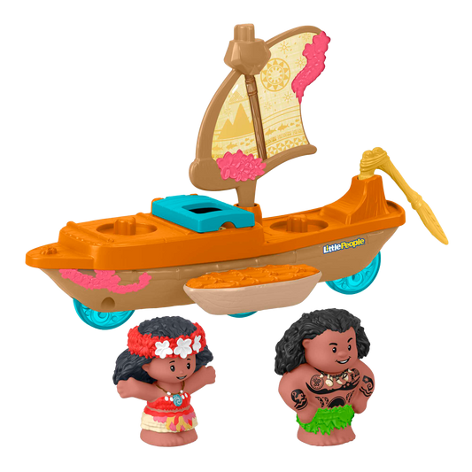 Disney Princess Moana & Maui's Canoe by Little People
