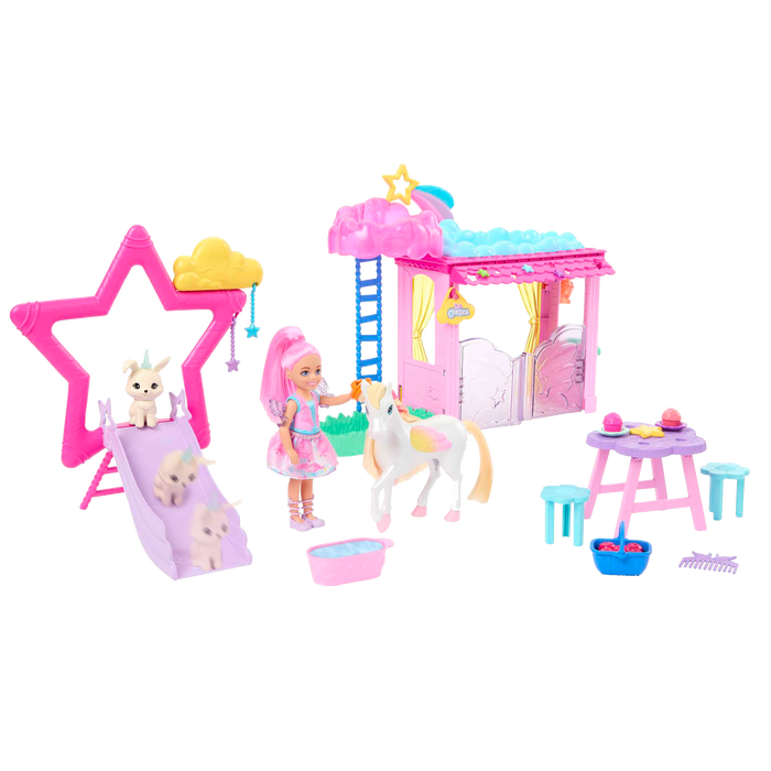 Barbie A Touch of Magic Doll, Playset and Accessories