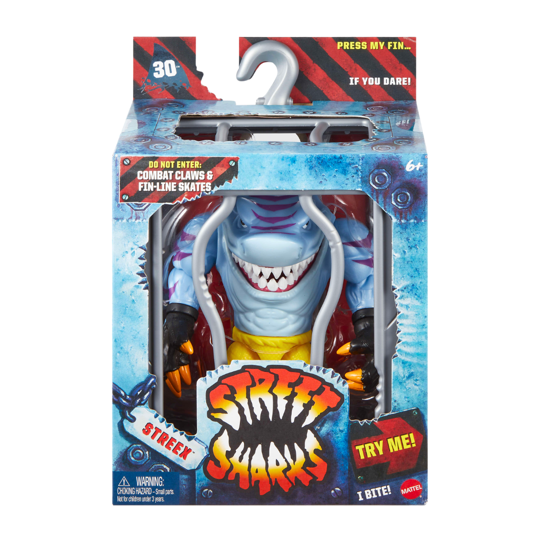 Street Sharks 30th Anniversary Streex Action Figure