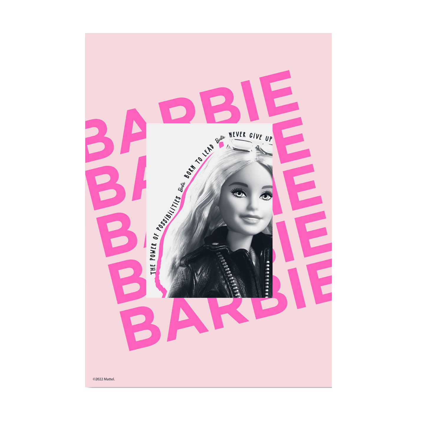 Barbie Born To Lead A3 Wall Art