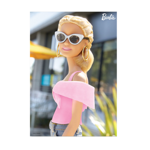 Barbie Doll Collage Summer A3 Wall Art