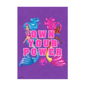 Barbie Mermaid Power Own Your Power A3 Wall Art