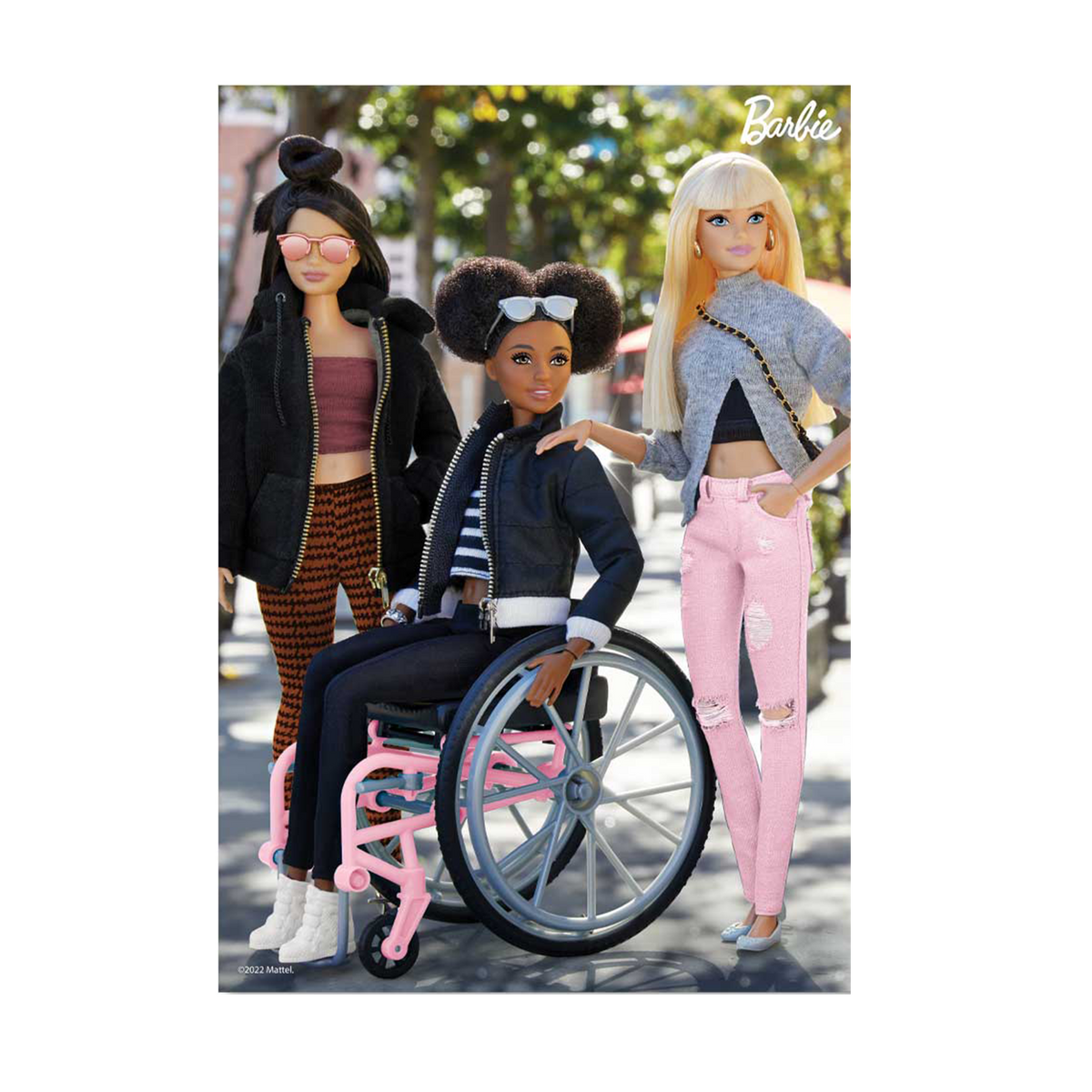 Barbie Unity Matters Dolls A3 Wall Art