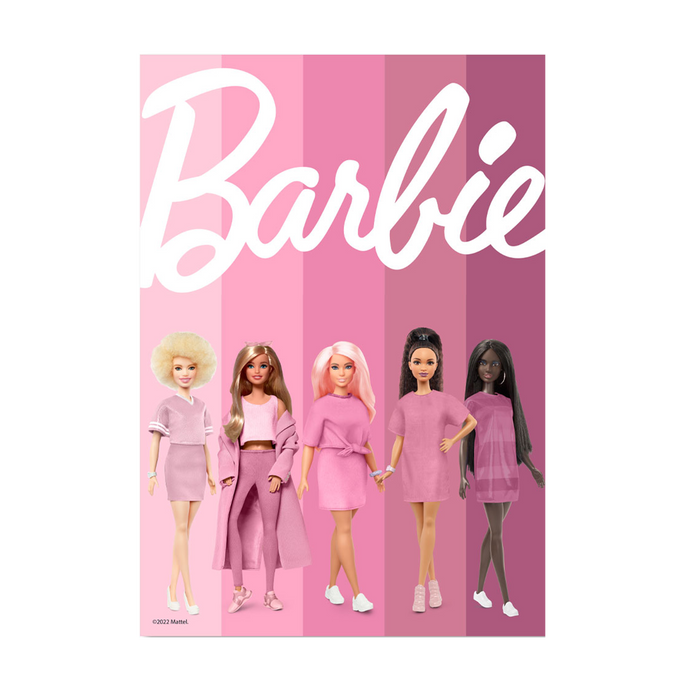 Barbie discount framed art