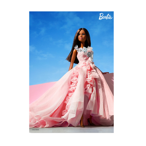 Barbie Pink Gown A3 Photography Wall Art