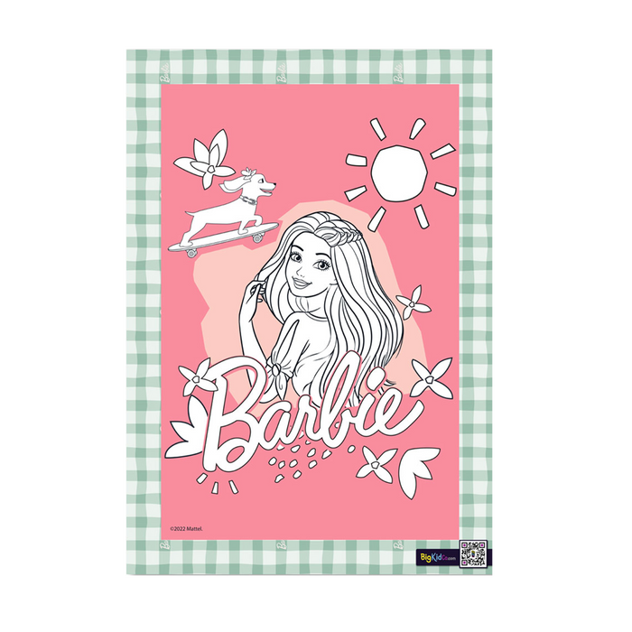 Barbie Collage Summer A3 Creative Art