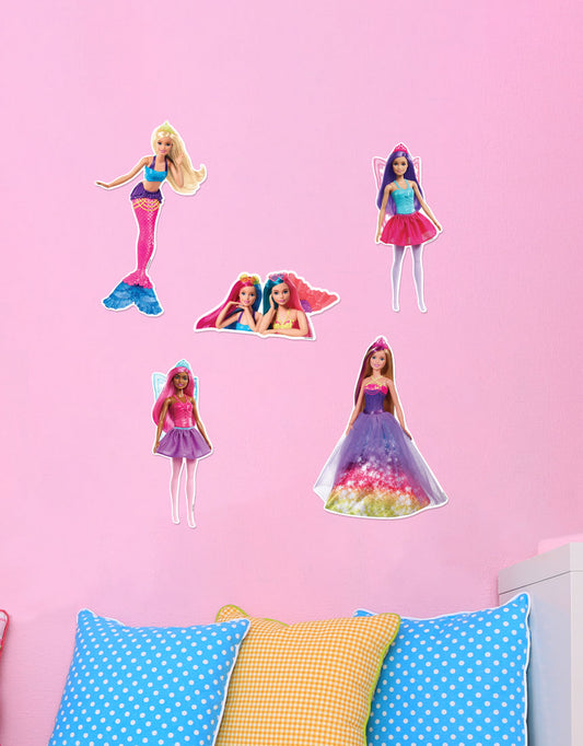 Barbie Fantasy Removable Wall Decals