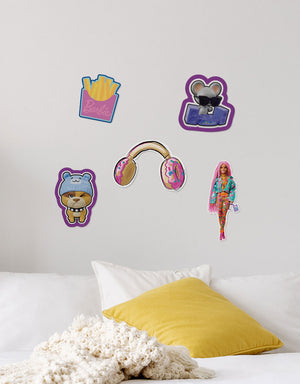 Barbie Extra Removable Wall Decals