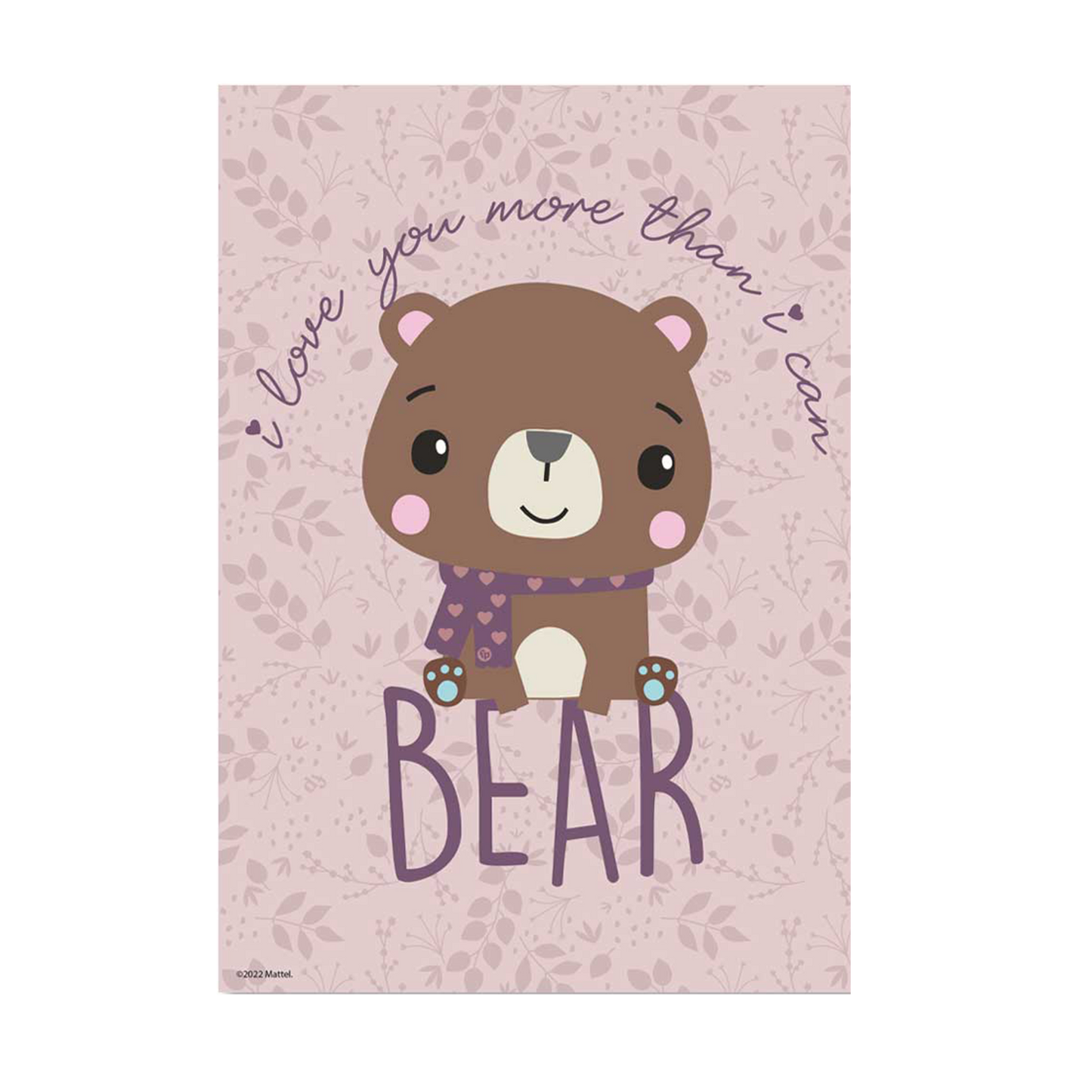 Fisher-Price More Than I Can Bear A3 Wall Art