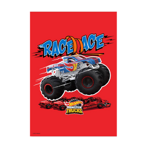 Hot Wheels Monster Trucks Race Ace A3 Wall Art