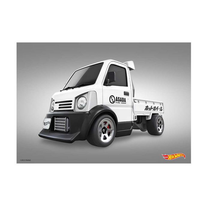 Hot Wheels Mighty K A3 Wall Art