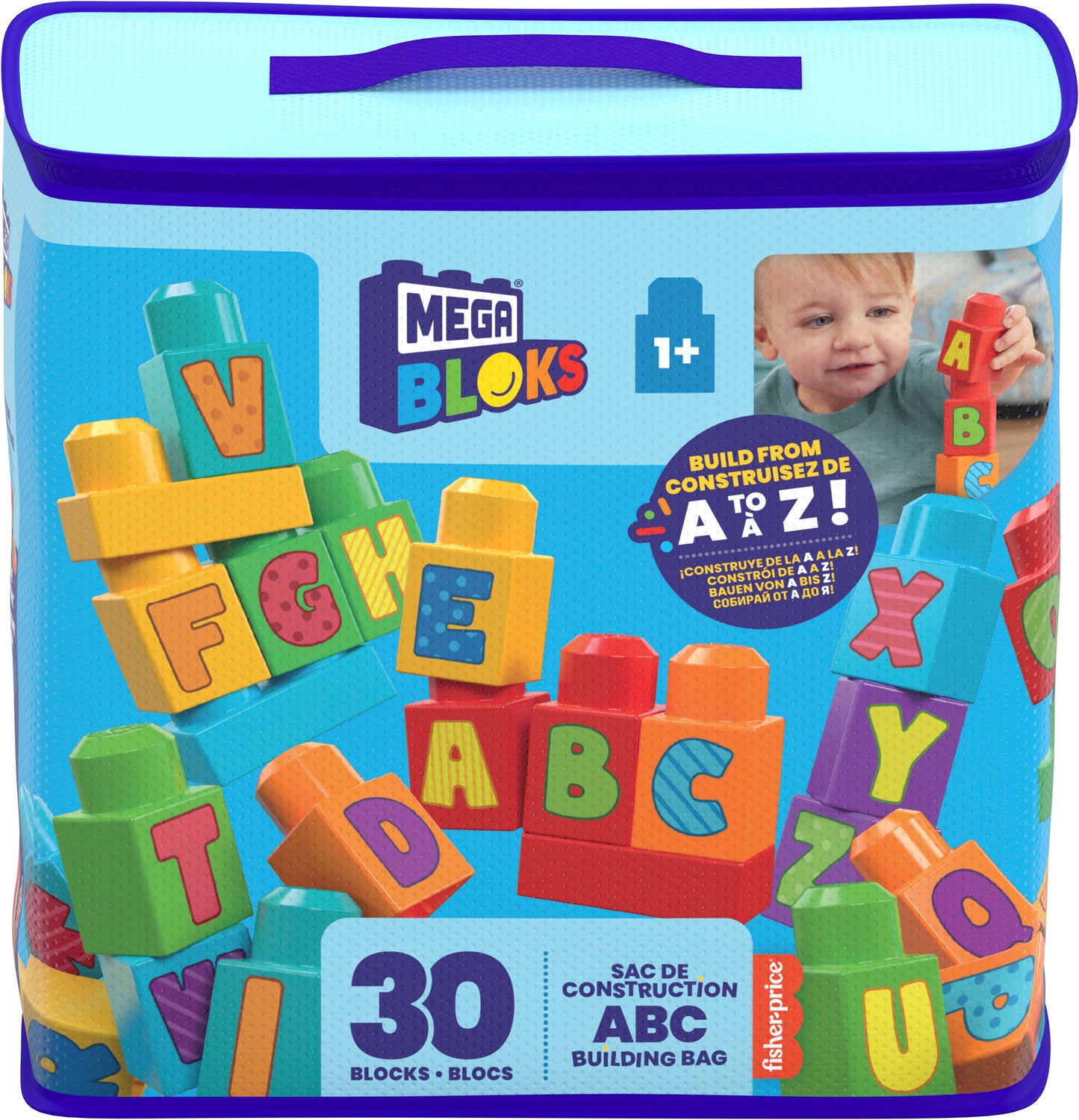 Mega Bloks Abc Building Bag