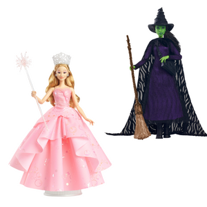 Bundle: Wicked Deluxe Glinda & Wicked Deluxe Elphaba Dolls