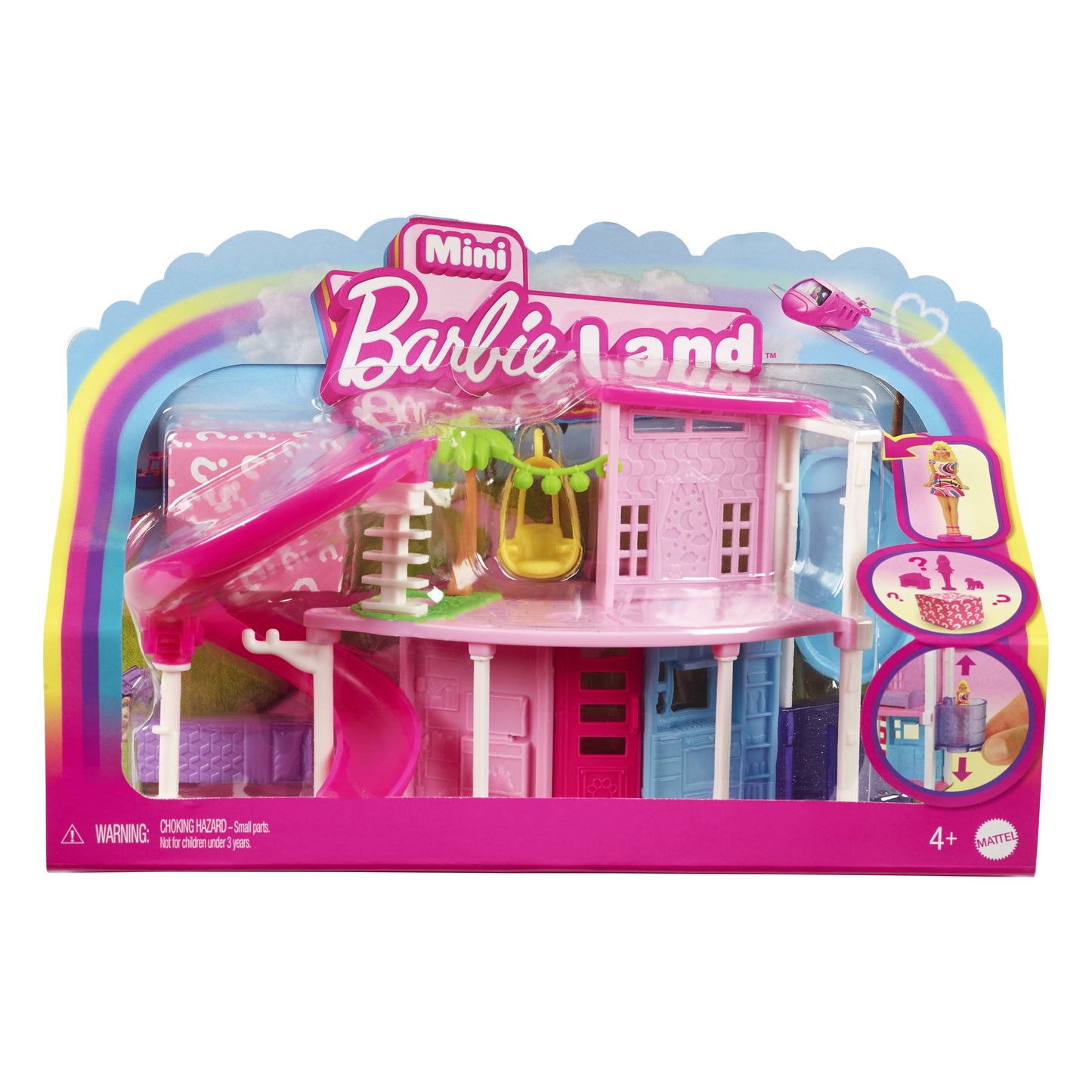 Barbie Mini BarbieLand Doll House Playset, Assorted